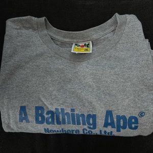 Bape Grey Tshirt